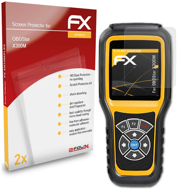 atFoliX FX-Antireflex Displayschutzfolie für OBDStar X300M