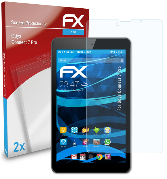 atFoliX FX-Clear Schutzfolie für Odys Connect 7 Pro