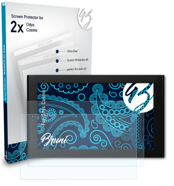 Bruni Basics-Clear Displayschutzfolie für Odys Cosmo