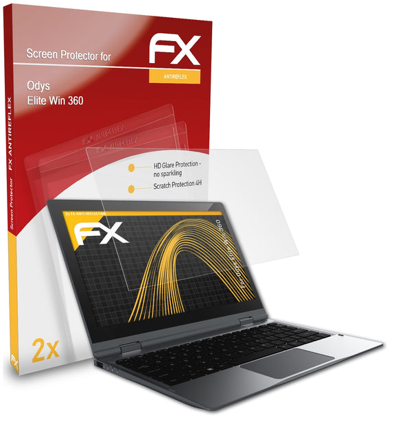 atFoliX FX-Antireflex Displayschutzfolie für Odys Elite Win 360