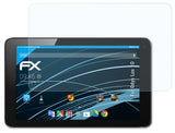 atFoliX Schutzfolie kompatibel mit Odys Lux 10, ultraklare FX Folie (2X)