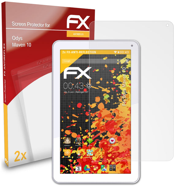 atFoliX FX-Antireflex Displayschutzfolie für Odys Maven 10