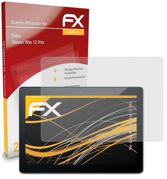 atFoliX FX-Antireflex Displayschutzfolie für Odys Maven Win 12 Pro