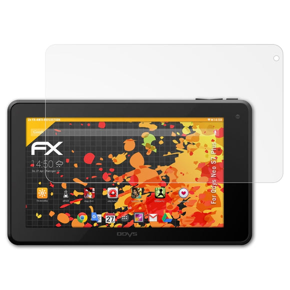 atFoliX FX-Antireflex Displayschutzfolie für Odys Neo S7 Plus