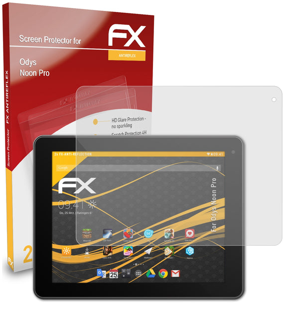 atFoliX FX-Antireflex Displayschutzfolie für Odys Noon Pro