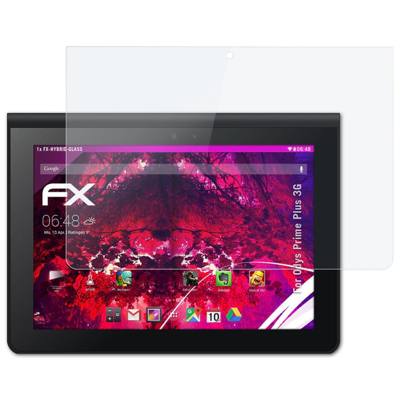 atFoliX FX-Hybrid-Glass Panzerglasfolie für Odys Prime Plus 3G