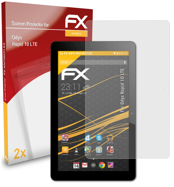 atFoliX FX-Antireflex Displayschutzfolie für Odys Rapid 10 LTE