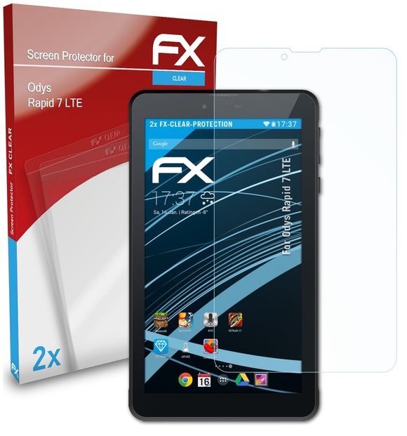 atFoliX FX-Clear Schutzfolie für Odys Rapid 7 LTE