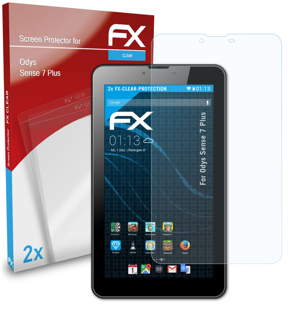 atFoliX FX-Clear Schutzfolie für Odys Sense 7 Plus