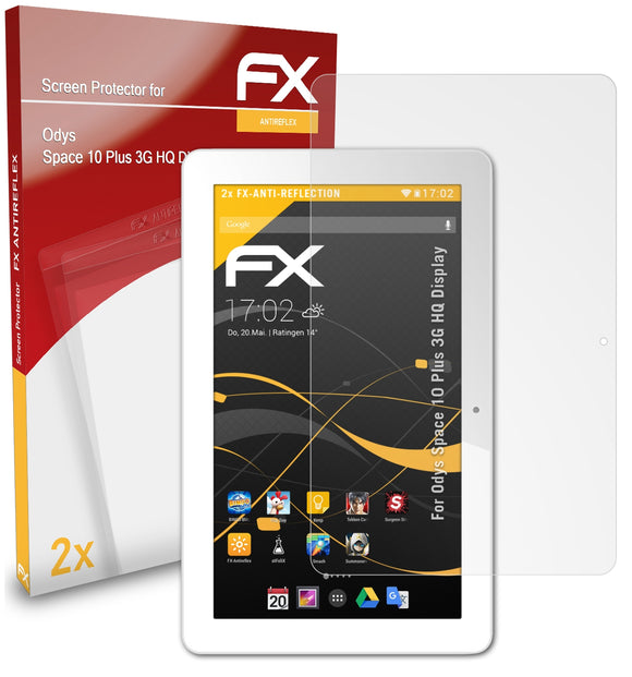 atFoliX FX-Antireflex Displayschutzfolie für Odys Space 10 Plus 3G (HQ Display)