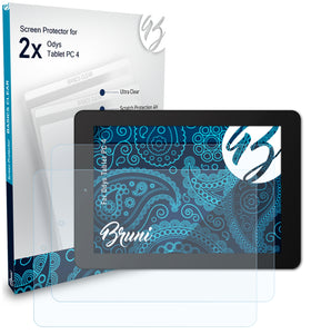 Bruni Basics-Clear Displayschutzfolie für Odys Tablet PC 4