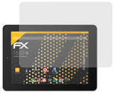 atFoliX Panzerfolie kompatibel mit Odys Tablet PC 4, entspiegelnde und stoßdämpfende FX Schutzfolie (2X)