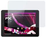 atFoliX Glasfolie kompatibel mit Odys Tablet PC 4, 9H Hybrid-Glass FX Panzerfolie