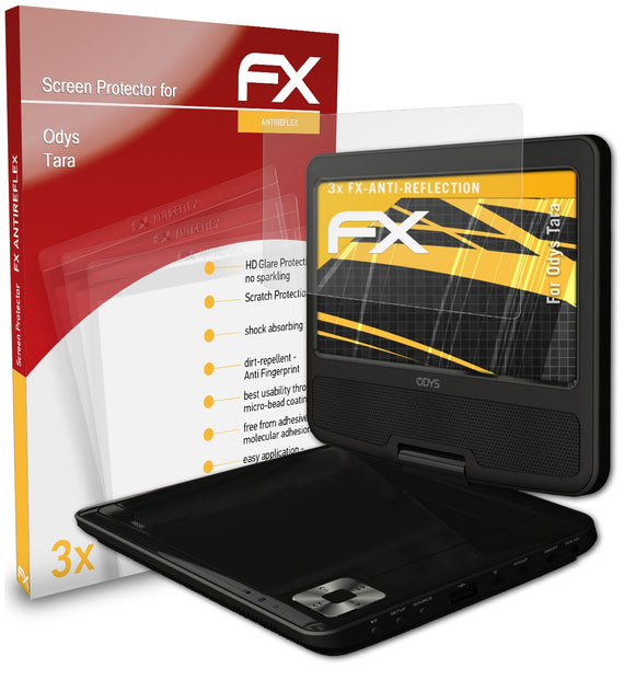 atFoliX FX-Antireflex Displayschutzfolie für Odys Tara