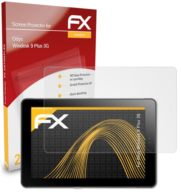 atFoliX FX-Antireflex Displayschutzfolie für Odys Windesk 9 Plus 3G