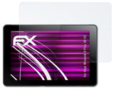 Glasfolie atFoliX kompatibel mit Odys Windesk 9 Plus 3G V2, 9H Hybrid-Glass FX