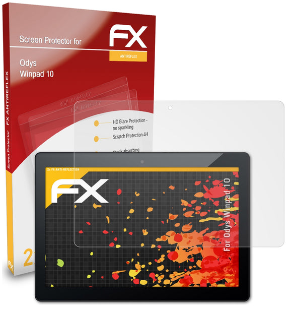 atFoliX FX-Antireflex Displayschutzfolie für Odys Winpad 10