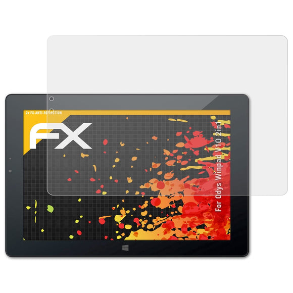 atFoliX FX-Antireflex Displayschutzfolie für Odys Winpad V10 2in1