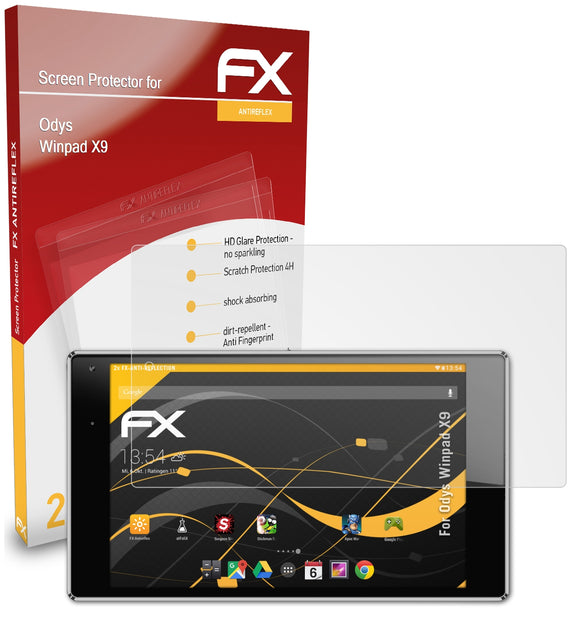 atFoliX FX-Antireflex Displayschutzfolie für Odys Winpad X9