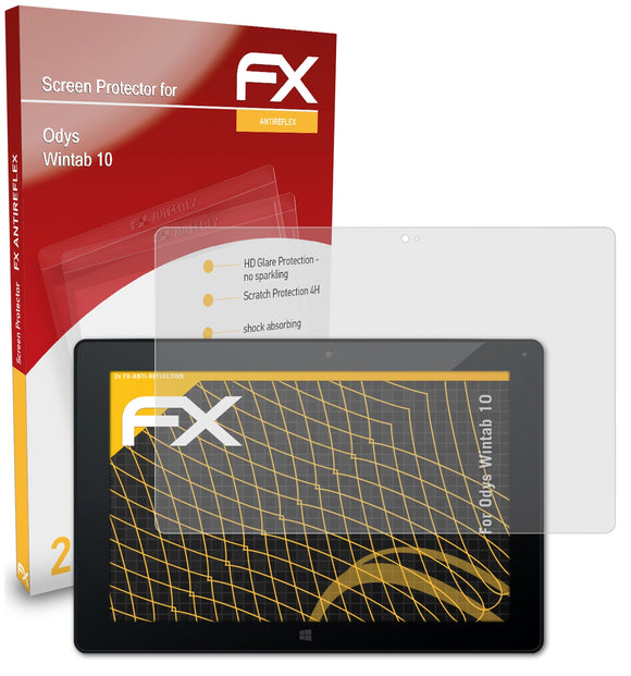 atFoliX FX-Antireflex Displayschutzfolie für Odys Wintab 10