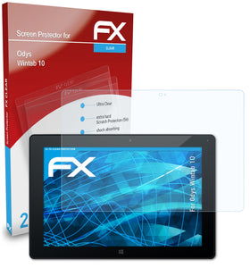 atFoliX FX-Clear Schutzfolie für Odys Wintab 10