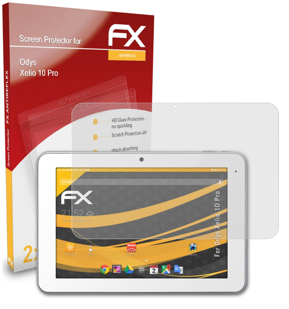 atFoliX FX-Antireflex Displayschutzfolie für Odys Xelio 10 Pro