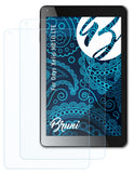 Schutzfolie Bruni kompatibel mit Odys Xelio HD10 LTE, glasklare (2X)
