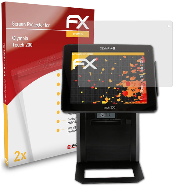 atFoliX FX-Antireflex Displayschutzfolie für Olympia Touch 200