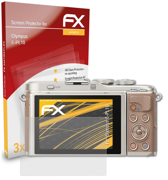 atFoliX FX-Antireflex Displayschutzfolie für Olympus E-PL10