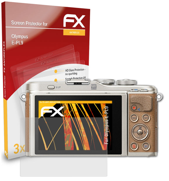 atFoliX FX-Antireflex Displayschutzfolie für Olympus E-PL9