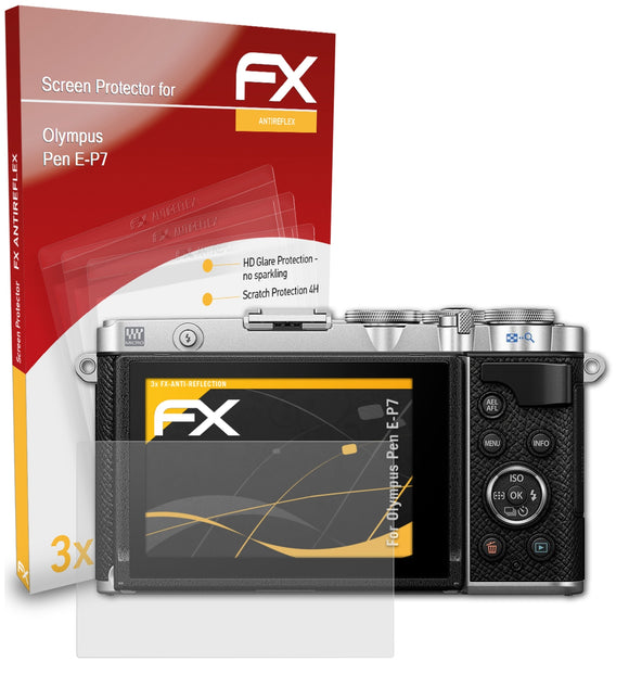 atFoliX FX-Antireflex Displayschutzfolie für Olympus Pen E-P7