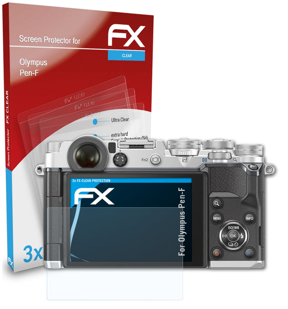 atFoliX FX-Clear Schutzfolie für Olympus Pen-F