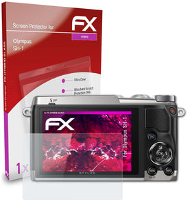 atFoliX FX-Hybrid-Glass Panzerglasfolie für Olympus SH-1