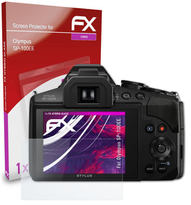 atFoliX FX-Hybrid-Glass Panzerglasfolie für Olympus SP-100EE