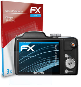 atFoliX FX-Clear Schutzfolie für Olympus SP-720UZ