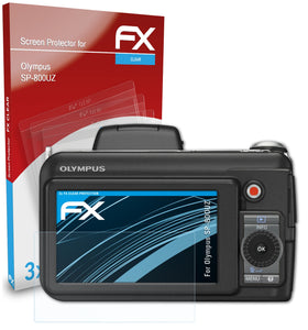 atFoliX FX-Clear Schutzfolie für Olympus SP-800UZ