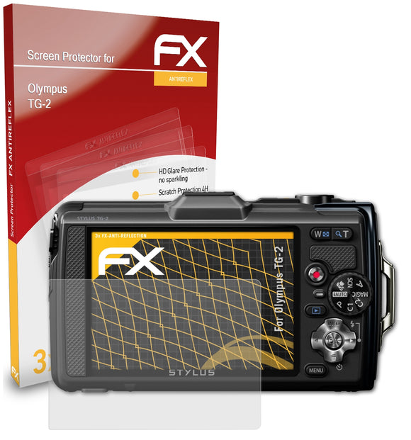 atFoliX FX-Antireflex Displayschutzfolie für Olympus TG-2