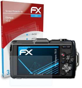 atFoliX FX-Clear Schutzfolie für Olympus TG-2