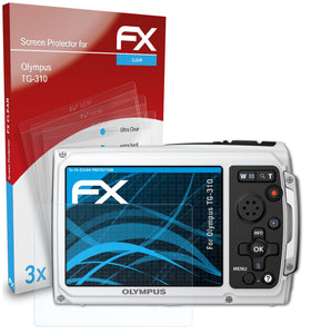 atFoliX FX-Clear Schutzfolie für Olympus TG-310