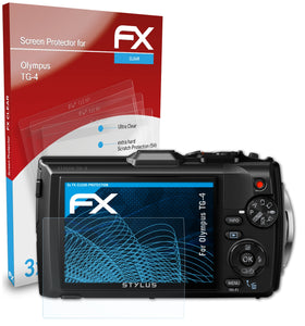 atFoliX FX-Clear Schutzfolie für Olympus TG-4