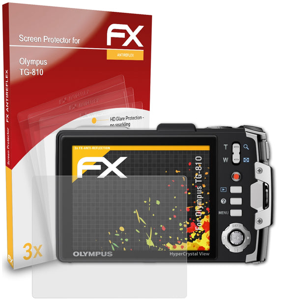 atFoliX FX-Antireflex Displayschutzfolie für Olympus TG-810