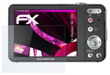 atFoliX Glasfolie kompatibel mit Olympus VG-120, 9H Hybrid-Glass FX Panzerfolie