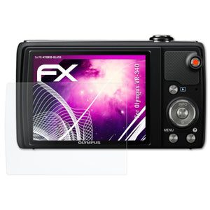 atFoliX FX-Hybrid-Glass Panzerglasfolie für Olympus VR-340