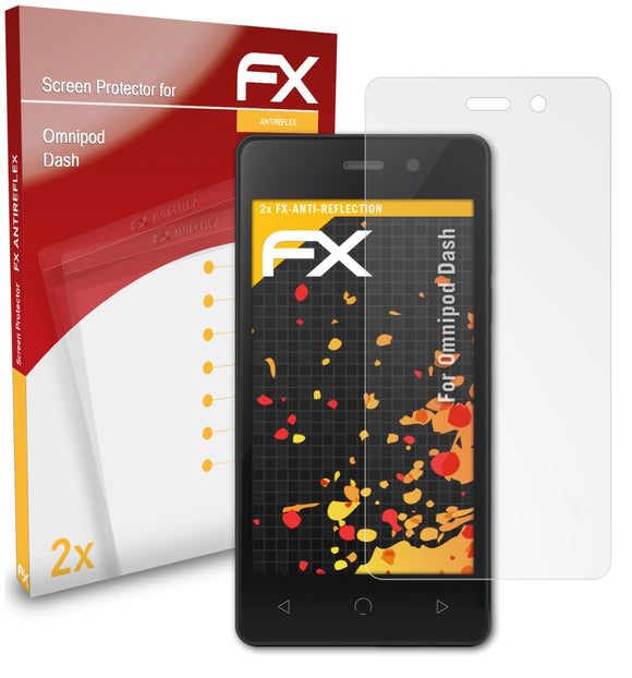 atFoliX FX-Antireflex Displayschutzfolie für Omnipod Dash