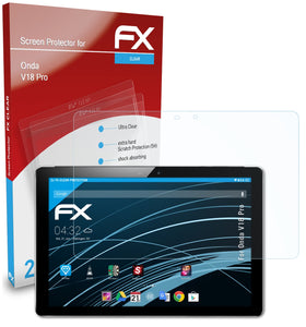 atFoliX FX-Clear Schutzfolie für Onda V18 Pro