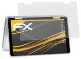 Panzerfolie atFoliX kompatibel mit One-Netbook OneMix, entspiegelnde und stoßdämpfende FX (2X)
