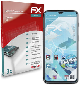 atFoliX FX-ActiFleX Displayschutzfolie für OnePlus 6T