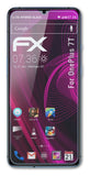 Glasfolie atFoliX kompatibel mit OnePlus 7T, 9H Hybrid-Glass FX