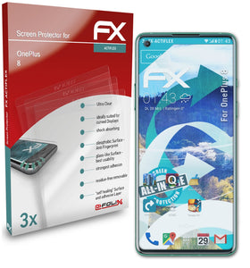 atFoliX FX-ActiFleX Displayschutzfolie für OnePlus 8