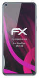 Glasfolie atFoliX kompatibel mit OnePlus 9RT 5G, 9H Hybrid-Glass FX